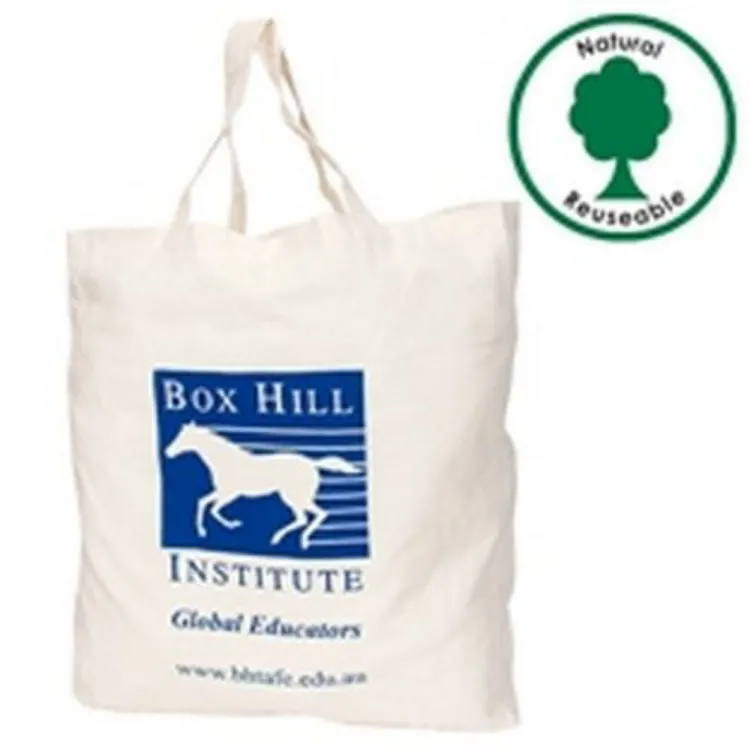 Picture of Supa Shopper Short Handle Calico Bag