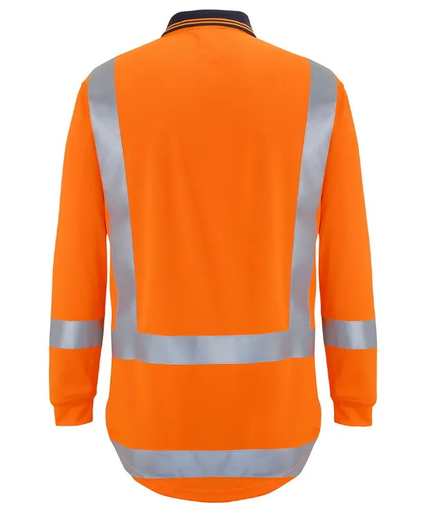 Picture of JB's Hv (D+N) L/S Ttmcw Trad Polo Orange