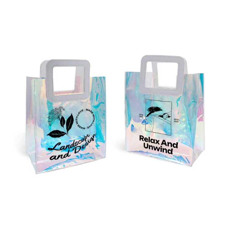 Picture of Iridescent Rainbow PVC Bag