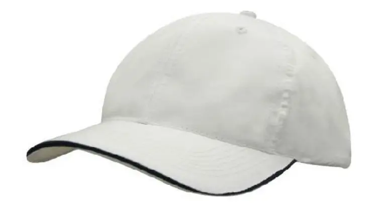 Picture of Spring Woven Fabric Cap with Wind Strap & Clip