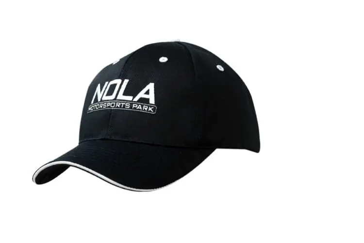 Picture of Brushed Heavy Cotton Cap with Fabric Inserts on Crown & Peak