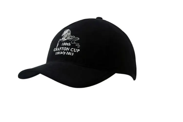 Picture of Micro Peach Cap with Peak & Crown Trim